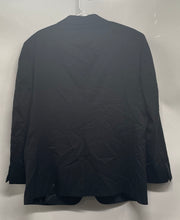 Load image into Gallery viewer, Petrocelli Mens Black Long Sleeve Pockets Notch Lapel Two-Button Blazer Size 44S
