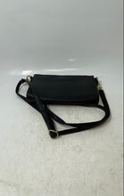 Load image into Gallery viewer, Christian Siriano Womens Black Leather Adjustable Strap Crossbody Purse
