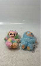 Load image into Gallery viewer, Set Of 2 Pcs Pop Mart The Monsters Multicolor Labubu Collectible Plush Toys
