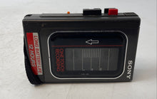 Load image into Gallery viewer, Sony TCM-11 Black Cassette Wireless One Touch Recording Tape Not Tested
