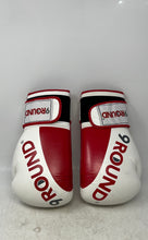 Load image into Gallery viewer, 9Round Unisex Red White Thirty-Min Kickboxing Fitness Boxing Sparring Gloves
