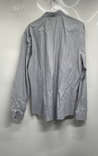 Load image into Gallery viewer, Lacoste Mens Blue Tailored Fit Long Sleeve Collared Dress Shirt Size 42

