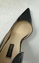 Load image into Gallery viewer, Nine West Womens Folowe Black Leather High Stiletto D'Orsay Heels Size 9.5M
