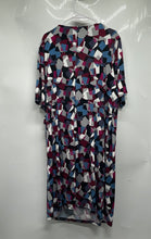 Load image into Gallery viewer, Kasper Womens Multicolor Printed 3/4 Sleeve Sheath Dress Size 24W

