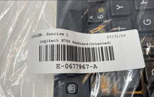 Load image into Gallery viewer, Logitech K700 Black Built-In Touchpad Wireless Keyboard Controller Untested
