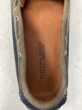Load image into Gallery viewer, Saks Fifth Avenue Mens Green Blue Slip-On Loafers Shoes Size 11.5M
