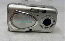 Load image into Gallery viewer, Olympus Model Stylus 300 Digital Silver Camera &amp; Accessories Not Tested
