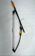 Load image into Gallery viewer, Barnett Crossbows Lil' Banshee Black Compound Archery Bow With Arrows For Youth
