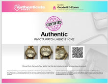 Load image into Gallery viewer, Authentic Invicta Men's Gold-Tone Watch
