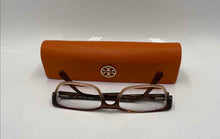 Load image into Gallery viewer, Authentic Tory Burch Women's Brown &amp; Light Beige Gradient Glasses With Case
