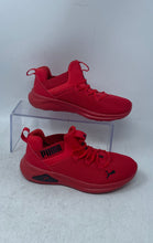 Load image into Gallery viewer, Puma Kids Enzo 2 Uncaged AC 376432-02 Red Lace-Up Sneakers Shoes Size 2C
