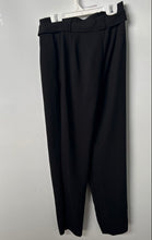 Load image into Gallery viewer, Express Womens Black Pockets Waist Tie High Rise Casual Ankle Pants Size 2R
