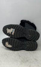 Load image into Gallery viewer, Coach Womens Jennie Black Monogram Round Toe Lace-Up Snow Boots Size 6 1/2 B
