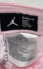 Load image into Gallery viewer, Air Jordan Kids Pink White Essential Adjustable Baseball Cap Size 8-20
