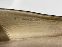 Load image into Gallery viewer, Authentic Jimmy Choo Womens Black Rhinestone Ballet Flats Size EUR 41 Damaged
