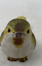 Load image into Gallery viewer, Multicolor Decorative Collectible Small Striped Wing Songbird Figurine
