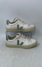 Load image into Gallery viewer, Veja Womens Campo White Leather Low Top Lace-Up Sneaker Shoes Size 7.5
