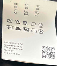 Load image into Gallery viewer, Hugo Boss Mens Black Flat Front Slash Pocket Straight Leg Dress Pants Size 40R
