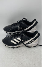 Load image into Gallery viewer, Adidas Mens Icon 7 MD S23919 Black White Low Top Lace-Up Baseball Cleats Size 3
