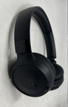 Load image into Gallery viewer, JBL Tune Black Foldable Adjustable Headband On-Ear Wireless Bluetooth Headphones
