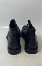 Load image into Gallery viewer, Calderone Mens Black Leather Square Toe Side Zipper Ankle Boots Size EUR 41

