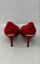 Load image into Gallery viewer, Calvin Klein Womens Gayle Red Pointed Toe Slip-On Stiletto Pump Heels Size 5M
