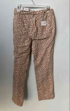 Load image into Gallery viewer, By Anthropologie Womens Beige Brown Leopard Print Trouser Pants Size 29 With Tag
