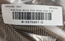 Load image into Gallery viewer, Nike Boys Blazer Mid 77 DA4086-121 White Pink Lace-Up Sneakers Shoes Size 5.5Y

