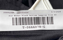Load image into Gallery viewer, Alo Womens Black Elastic Waist Pull-On Activewear Entwine Ankle Leggings Size XS
