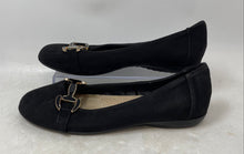 Load image into Gallery viewer, London Fog Collection Womens Black Round Toe Slip-On Ballet Flats Size 7.5W
