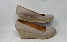 Load image into Gallery viewer, J.Crew Womens Seville Ivory Round Toe Slip-On Wedge Espadrille Heels Size 11
