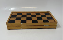 Load image into Gallery viewer, Backgammon Ludo Chess &amp; Checkers And Dominoes Multi-Game Wooden Compendium Set
