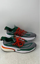 Load image into Gallery viewer, Adidas Mens Alphaboost V1 IE1038 Gray Green Orange Lace-Up Sneakers Shoes Sz 11
