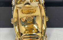 Load image into Gallery viewer, Authentic Swarovski Women's Gold-Tone Pavé Clip-On Earrings
