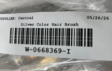 Load image into Gallery viewer, Silver Color Floral Ornate Handle Collectible Handheld Vanity Hair Brush

