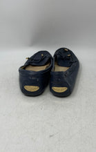 Load image into Gallery viewer, Michael Kors Womens Amber ME15F Blue Leather Slip-On Loafers Shoes Size 6.5
