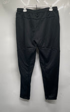 Load image into Gallery viewer, Adidas Womens Black NCAA Miami Hurricanes Tapered Leg Drawstring Sweatpants Sz L
