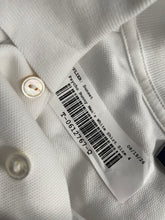 Load image into Gallery viewer, Psycho Bunny Mens White Cotton Spread Collar Short Sleeve Polo Shirt Size 4
