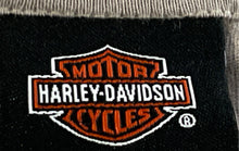 Load image into Gallery viewer, Harley-Davidson Womens Gray Cotton Born To Ride Pullover T-Shirt Size M
