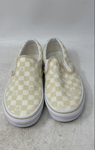 Load image into Gallery viewer, Vans Unisex Classic White Beige Low Top Slip-On Sneaker Shoes Size M 5.5 W 7
