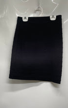 Load image into Gallery viewer, Express Womens Black Flat Front Regular Fit Back Zipper Short Mini Skirt Size 2

