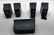 Load image into Gallery viewer, Lot Of 5 Pcs Sony SS-MSP75 Black Surround Sound Home Theater Speaker Not Tested

