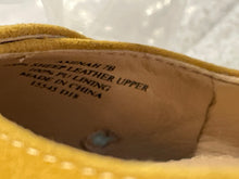 Load image into Gallery viewer, Authentic Ralph Lauren Womens Yellow Slip-On Ballet Flats 7B Interior Damaged
