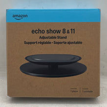 Load image into Gallery viewer, Amazon Echo Show 8 &amp; 11 Black Swivel Mount Adjustable Stand In Box
