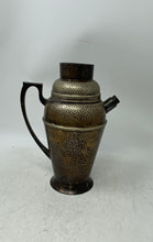 Load image into Gallery viewer, Apollo E.P.N.S. Bernard Rice's Sons Inc Cooper Hammered Cocktail Shaker
