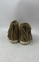 Load image into Gallery viewer, Converse Womens CTAS 553357C Brown Suede Fringe Lace-Up Sneakers Shoes Size 7.5
