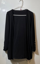 Load image into Gallery viewer, Love Scarlett Womens Black Long Sleeve Open Front Cardigan Sweater Sz 2X W/ Tags
