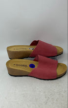 Load image into Gallery viewer, A. Giannetti Womens Pink Suede Open Toe Slip-On Slide Sandals Size 8.5
