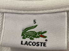 Load image into Gallery viewer, Lacoste Mens White Regular Fit Short Sleeve Collared Pullover T-Shirt Size S
