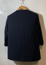 Load image into Gallery viewer, Authentic Giorgio Armani Beauty Womens Black 3/4 Sleeve Uniform T-Shirt Size L
